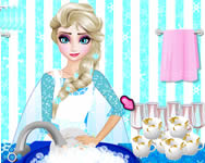 lnyos - Elsa washing dishes