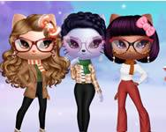 Kitty squad winter dress up lnyos ingyen jtk