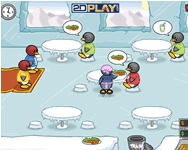 Online Penguin diner ingyenes játék