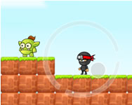 Angry ninja game lnyos HTML5 jtk