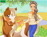 Barbies country horse