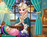 lnyos - Elsa frozen baby feeding