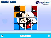 Mickey Mouse sliding puzzle lnyos jtkok